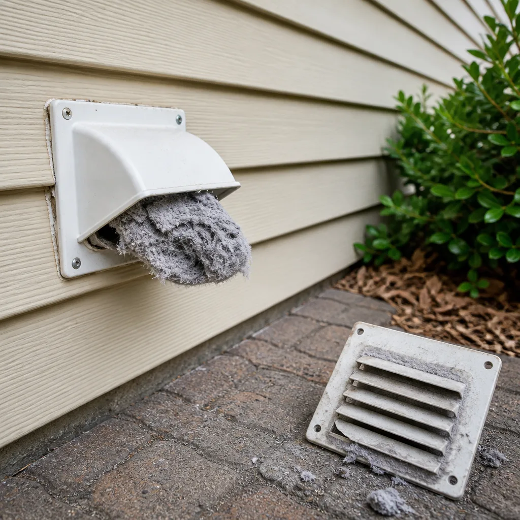 Dryer vent cleaning