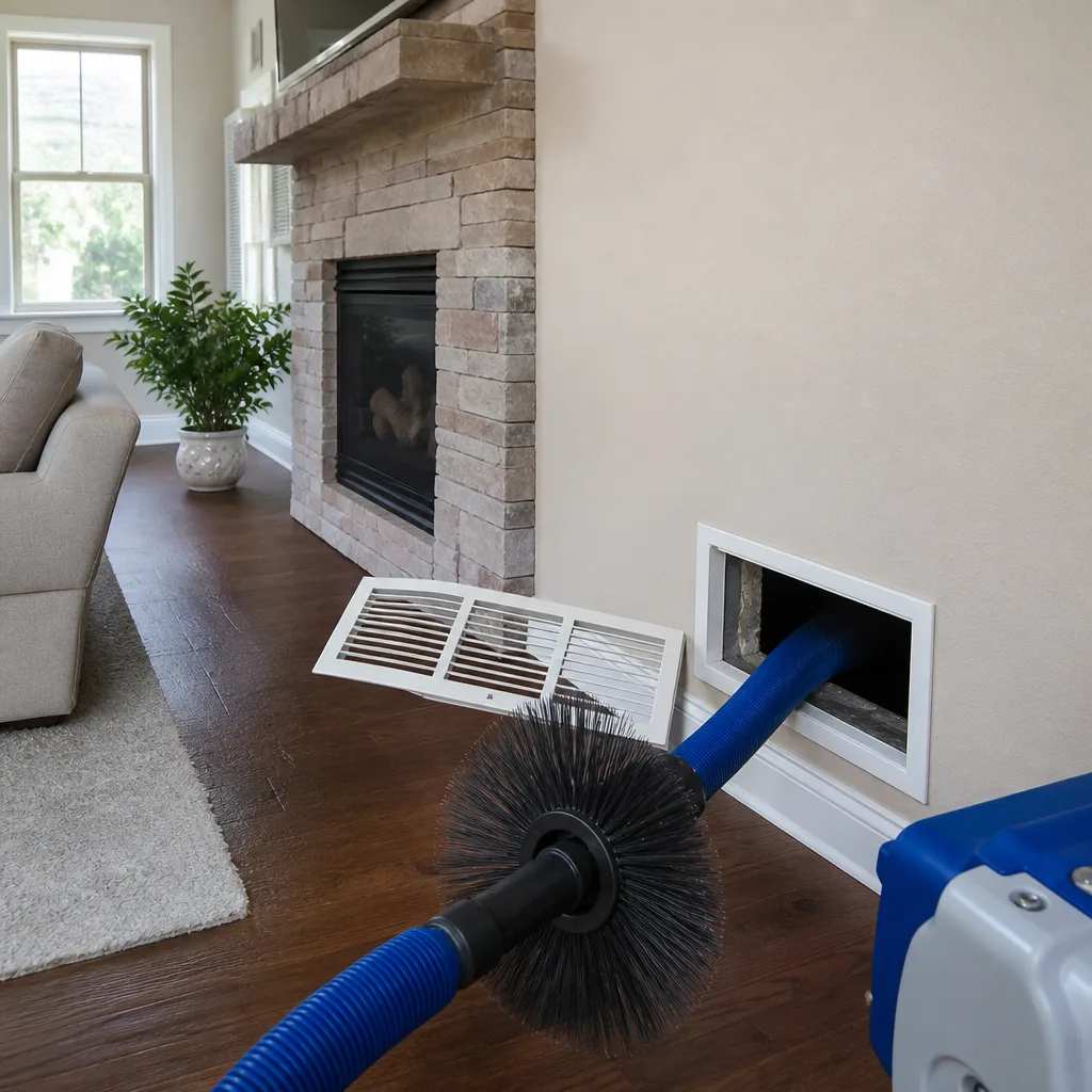 Whole-home duct cleaning